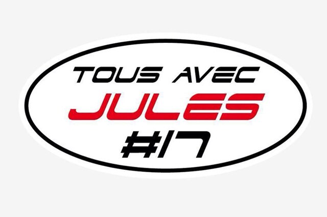 “Tous avec Jules #17”, il paddock è tutto con Bianchi