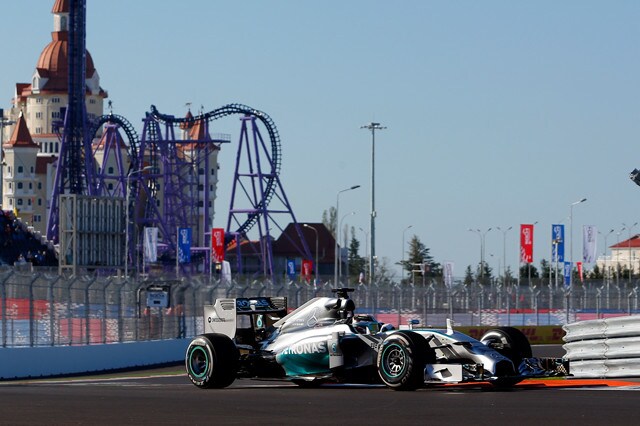 Prove F1 Russia: FP2 a Hamilton