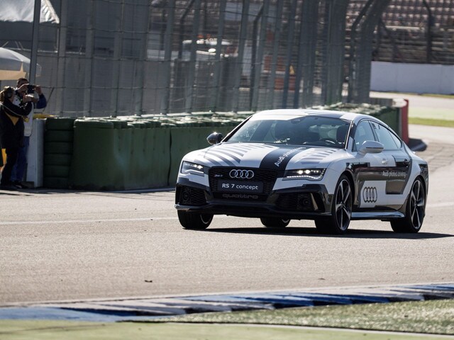 L'Audi RS7 corre senza il pilota