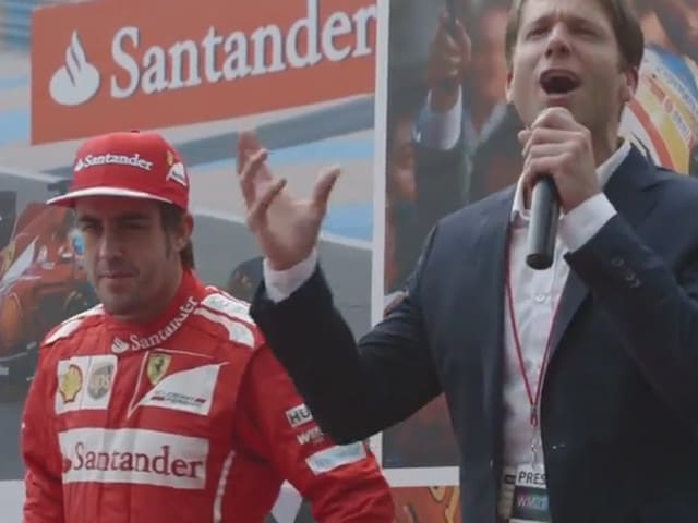 Lo scherzo della Santander ad Alonso
