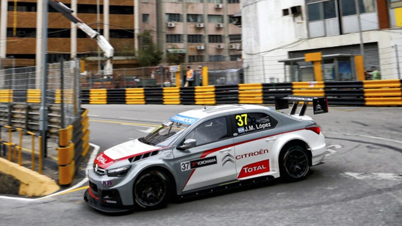 WTCC Macao: Lopez centra la settima pole