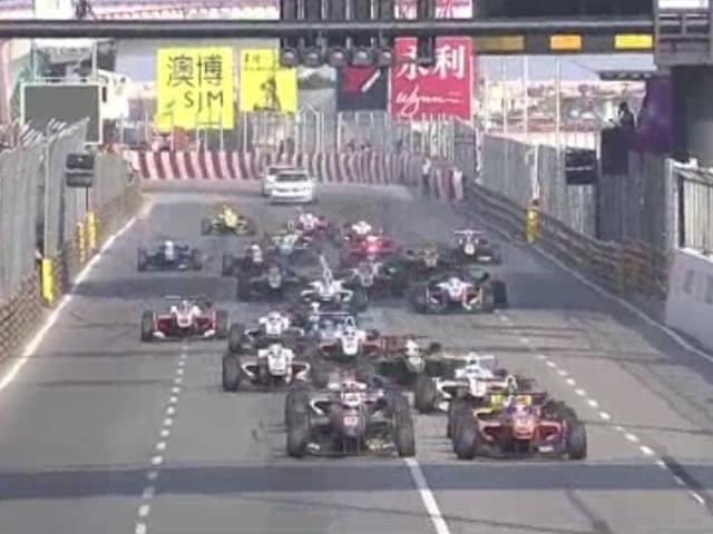 Formula 3 Macao, Rosenqvist dopo l'ammucchiata