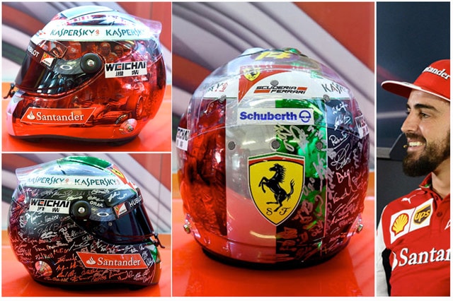 Le firme sul casco di Alonso svelano un retroscena