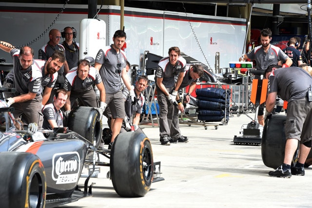 Fong in Sauber nelle FP1 di Abu Dhabi