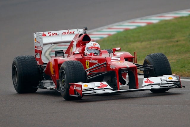 F1, Vettel sulla Ferrari