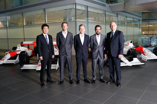 Alonso-Button la coppia McLaren-Honda