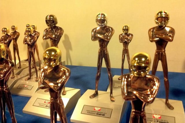 I Caschi d'Oro in diretta