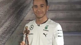 Hamilton Casco d'Oro: "È bellissimo, grazie a tutti"