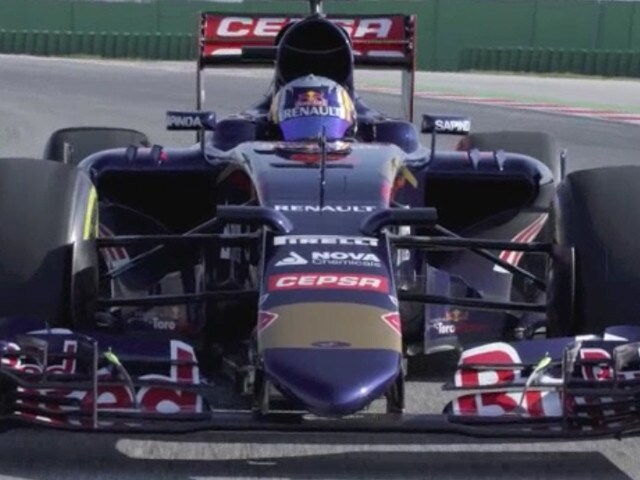 F1, il video della Toro Rosso STR 10