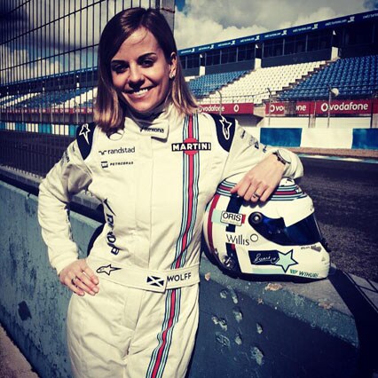 Susie Wolff in pista a Jerez
