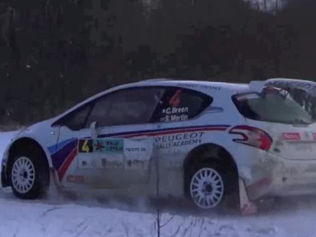 Rally Europeo Lettonia, Breen si rilancia