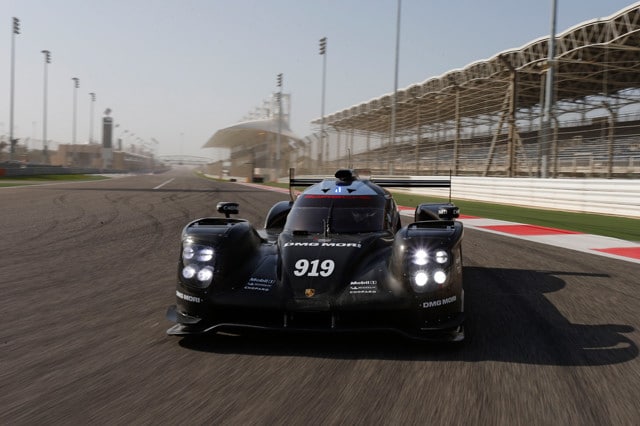 WEC: test Porsche con la 919 H in Barhain