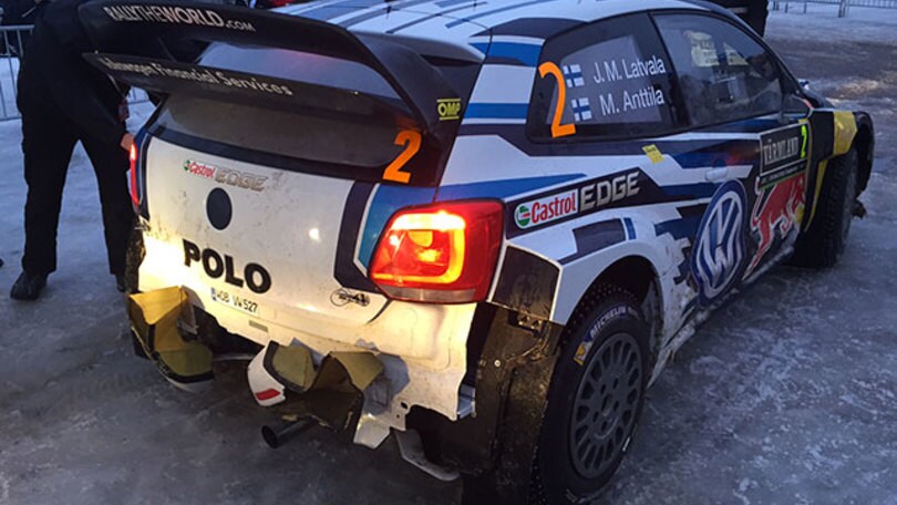 Svezia: i crash di Solowow e Latvala [video]