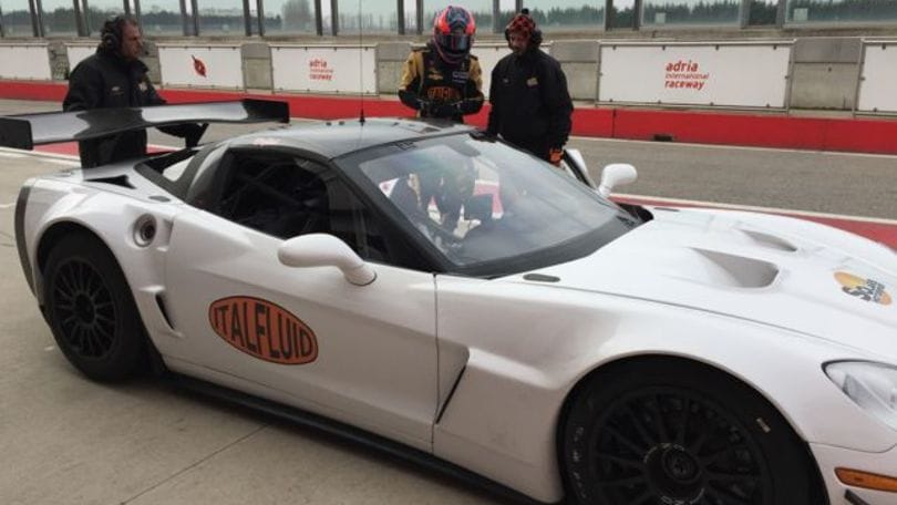 Campionato GT: Sini ha provato la Corvette Z06R