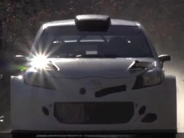 Mondiale Rally, i test della Toyota Yaris