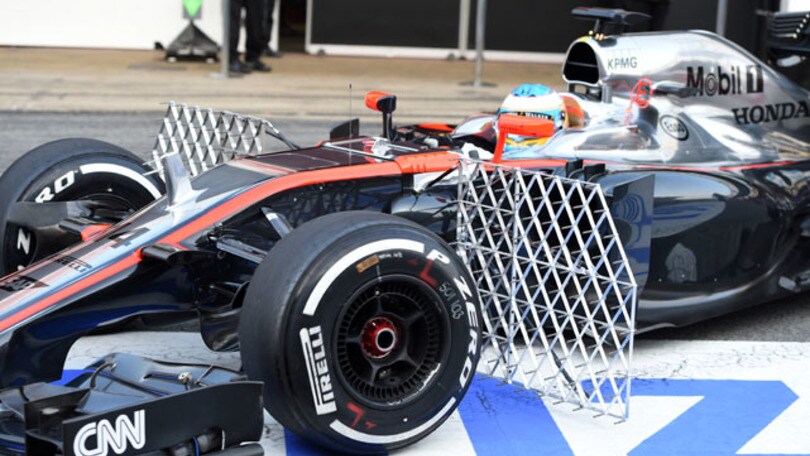 Test F1 Barcellona, le immagini