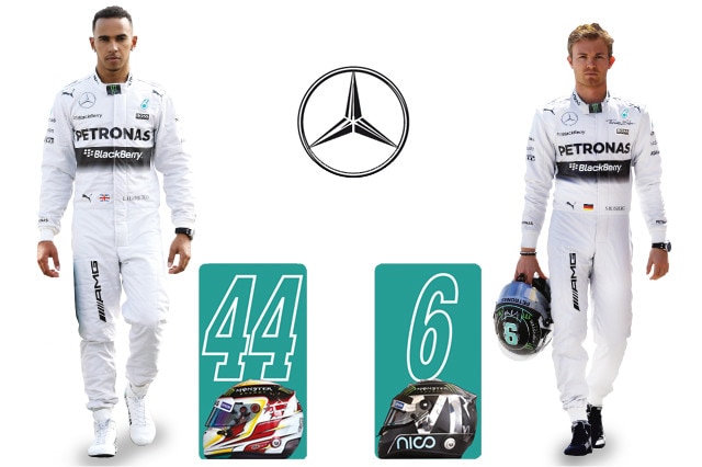 Hamilton - Rosberg (2015)