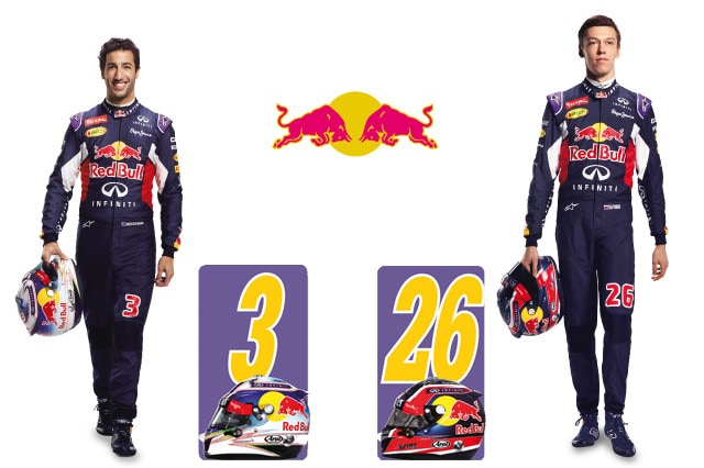 Ricciardo - Kvyat (2015)