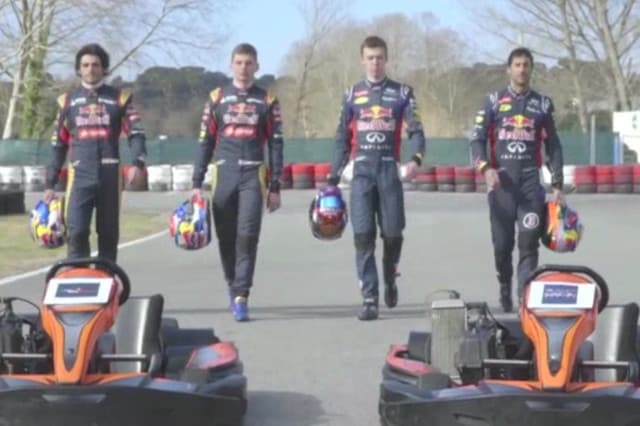 Toro Rosso, sfida sui kart per i torelli