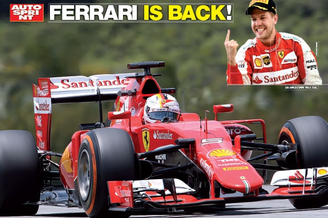 Autosprint in edicola col poster di Vettel