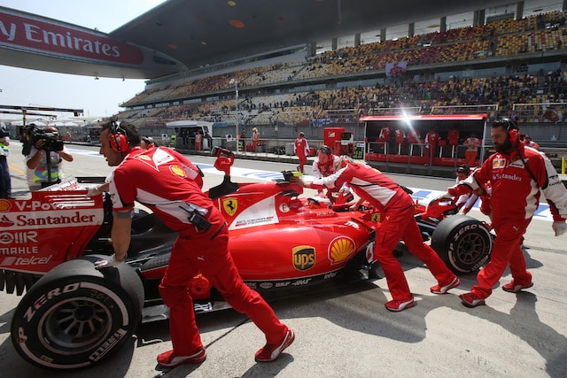 Prove F1 Cina: libere2 a Hamilton