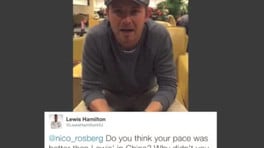 Rosberg risponde a un fan di Hamilton