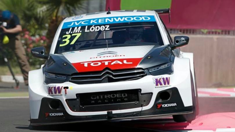Wtcc: Josè Maria Lopez (Citroen) partirà in pole