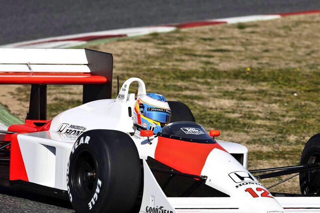 Alonso e quella McLaren di Senna...