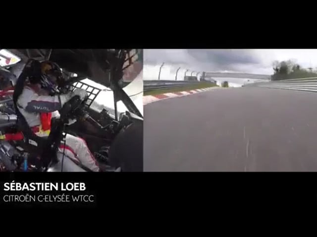 Un giro di pista al Nurburgring con Sébastien Loeb