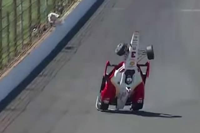 Indy 500: Castroneves vola... due volte! (video)