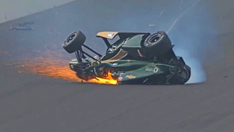 Indy500: Dixon pole, Carpenter crash