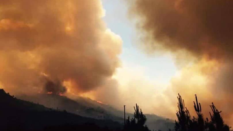 Portogallo a rischio incendio