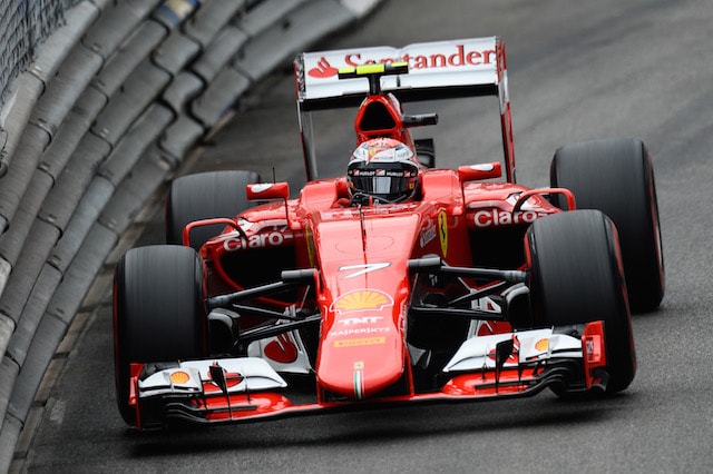 Raikkonen fra gomme e traffico difficili