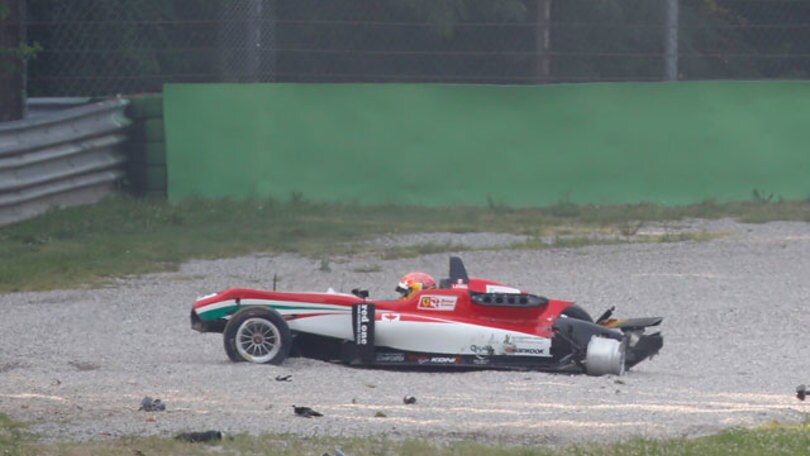 F3: il volo di Stroll a Monza (video)