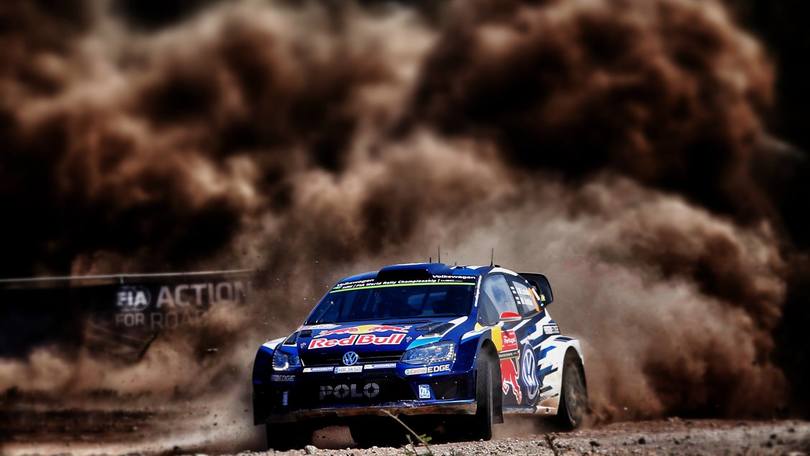 Rally di Sardegna, Ogier al comando