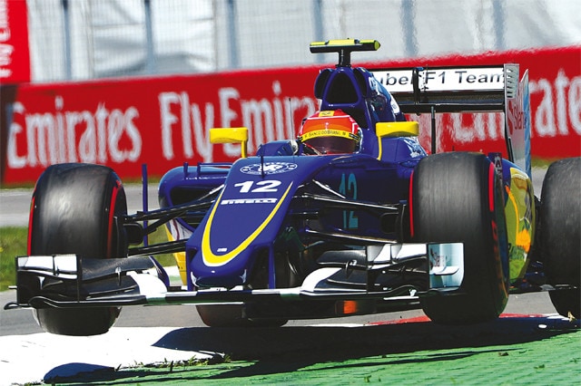 F1, la Sauber aggiornata a Spa