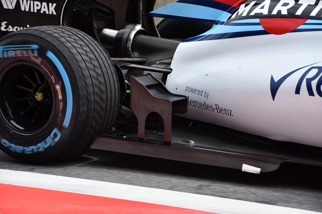 Test F1: alette dubbie sulla Williams
