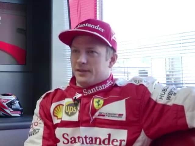 Kimi Raikkonen racconta il GP Silverstone