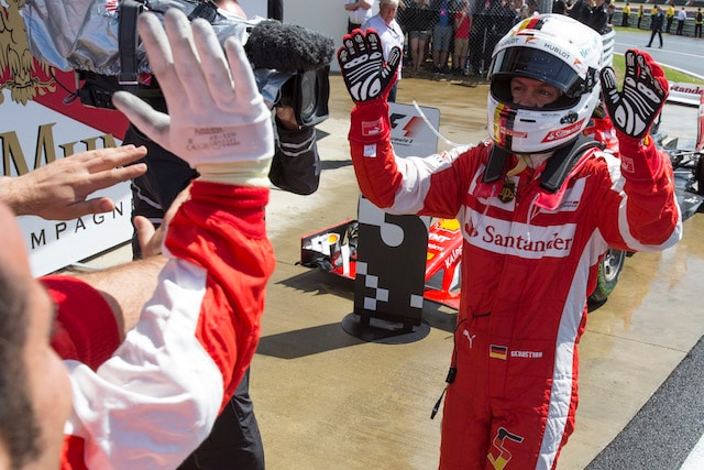 Vettel e quelle nuvole nere...