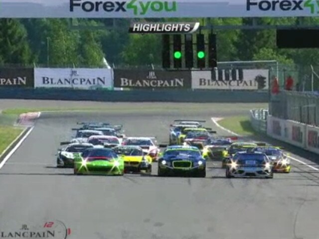Blancpain Sprint Mosca, primo centro Bentley