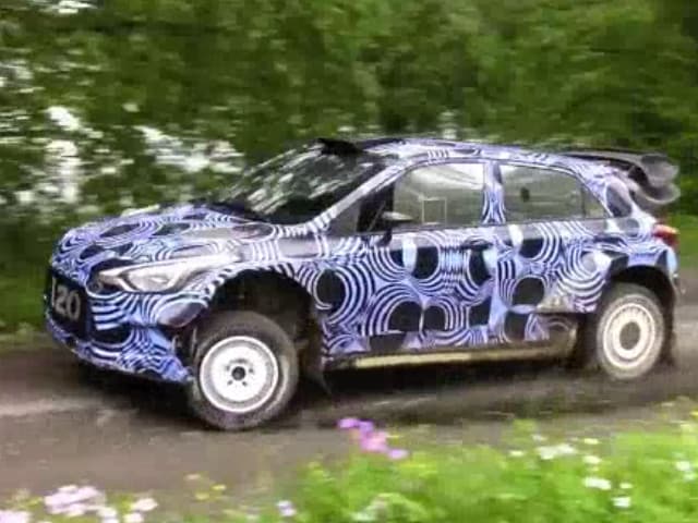 I test della nuova Hyundai i20 WRC 2016