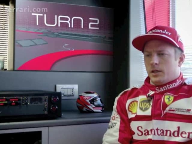 Kimi Raikkonen presenta il GP Ungheria