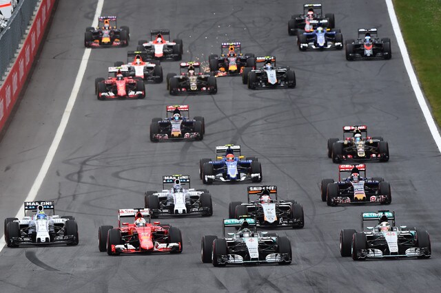 Calendario presentazioni F1 2016