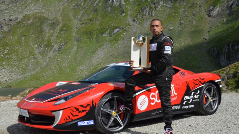 Ferrari 458 Italia, record in Transilvania