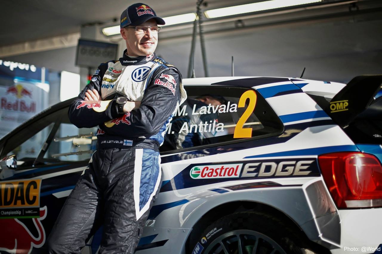 WRC, Latvala il più veloce nello shakedown in Germania