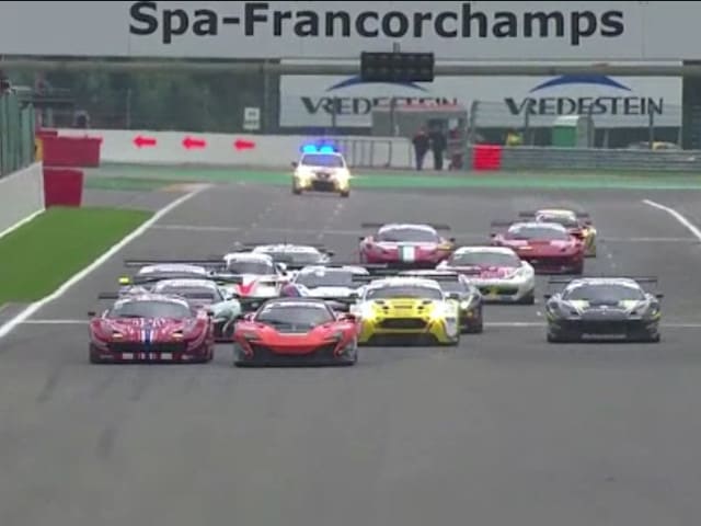 GT Open Spa, Ferrari 1 - McLaren 1
