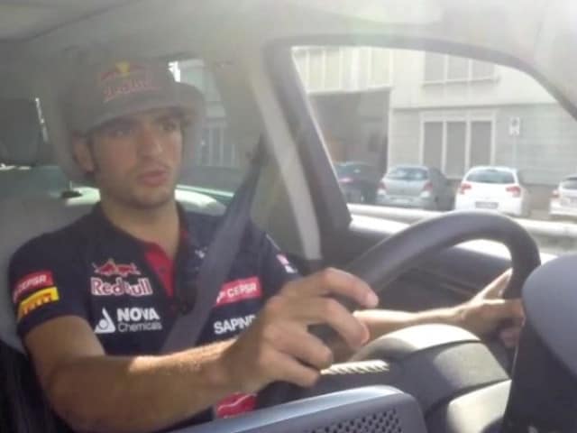 A spasso con Carlito Sainz