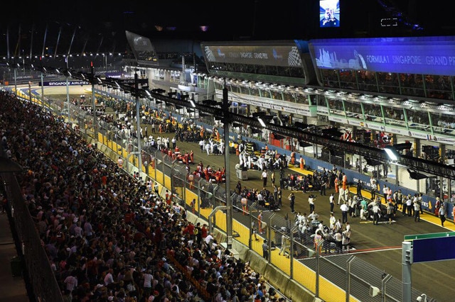 GP Singapore, rischi per la qualità dell’aria