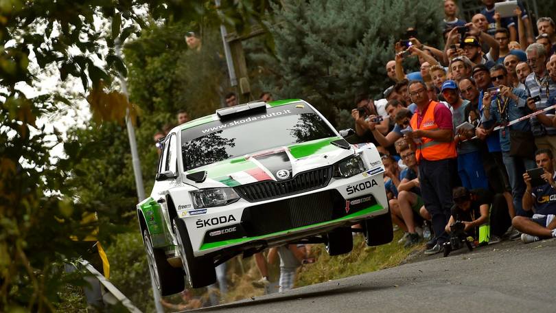 Rally di Roma, Scandola al comando, Basso lo tallona