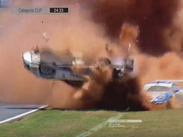 Porsche GT3 Cup: il terribile incidente di Pedro Piquet